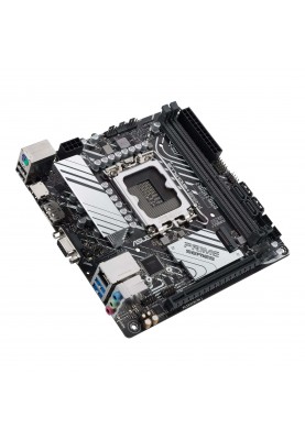 ASUS Материнська плата PRIME H610I-PLUS-CSM s1700 H610 2xDDR5 M.2 HDMI D-Sub DP mITX