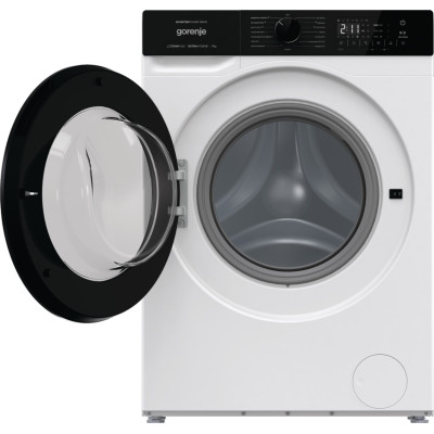 Gorenje Пральна машина фронтальна, 7кг, 1400, A+++, 47см, дисплей, пар, інвертор, білий