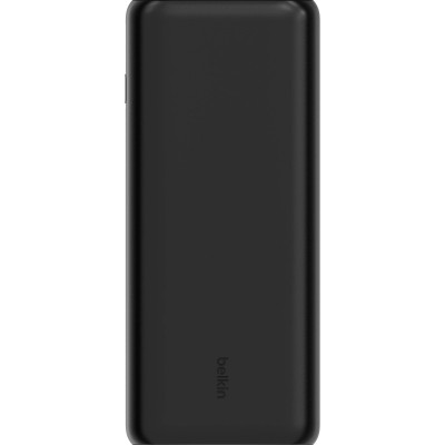 Belkin Акумулятор портативний літій-іонний Power Bank 20000мА·рік, 20Вт, 2хUSB-A/USB-C, чорний