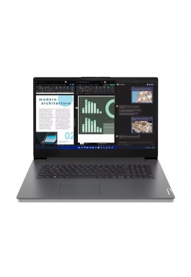 Lenovo Ноутбук V17-G4 17.3" FHD IPS AG, Intel i3-1315U, 16GB, F512GB, UMA, Win11P, сірий