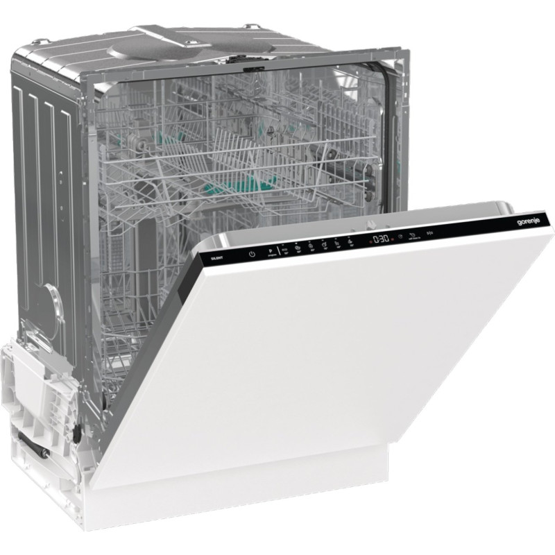 Gorenje Посудомийна машина вбудовувана, 13компл., A++, 60см, AquaStop, 2 кошика, білий
