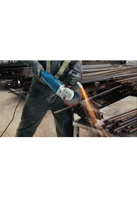 Bosch Шліфмашина кутова GWS 24-230 JZ, 230мм, 2400Вт , 8500об•хв, плавн. пуск, із системою захисту від пилу Cyclone Tech, 5.8кг