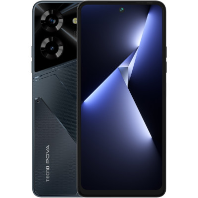 TECNO Смартфон POVA 5 (LH7n) 6.78" 8/128GB, 2SIM, 6000mAh, Mecha Black