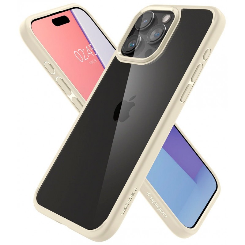 Spigen Чохол для Apple iPhone 15 Pro Ultra Hybrid, Mute Beige