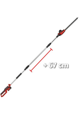 Einhell Кущоріз телескопічний акумуляторний GC-HH 18/45 Li T - Solo PX, 18В 450м, 3.5кг(без АКБ та ЗП)