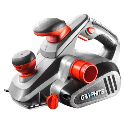 Graphite Рубанок 850Вт 82мм стругання до 3мм 3.1кг