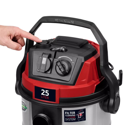 Einhell Пилосос професійний TE-VC 2580 SACL 1100Вт 200мбар контейнер 25л 230В/2200Вт Einhell Пилосос професійний TE-VC 2580 SACL 1100Вт 200мбар контейнер 25л 230В/2200Вт