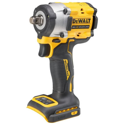 DeWALT Гайковерт ударний XR Li-Ion безщітковий 18В 610Нм 2500об·хв 3550уд/хв 1/2" 1.1кг без АКБ і ЗП та кейсу