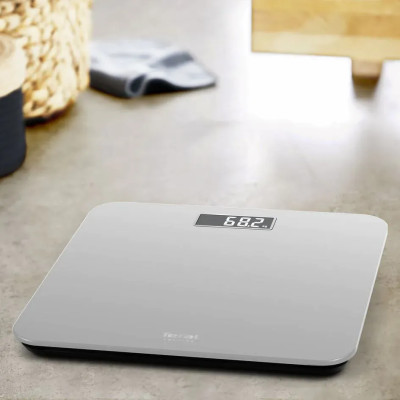 Tefal Веси Tefal підлогові Premiss, 160кг, AAAx2 в комплекті, скло, сірий