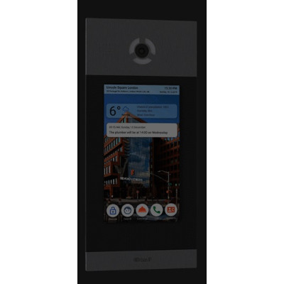 BAS-IP Панель виклику AA-14FB, багатоабонентська, 2MP, 90 градусів, переадресація, безконтактна картка, сріблястий