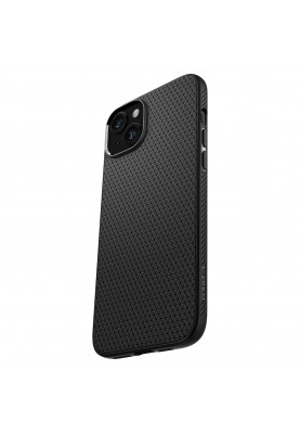 Spigen Чохол для Apple iPhone 15 Plus Liquid Air, Matte Black