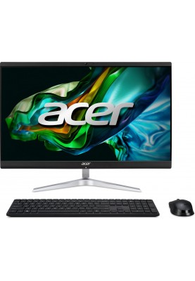 Acer Персональний комп'ютер моноблок Aspire C24-1851 23.8" FHD, Intel i7-1360P, 16GB, F1TB, UMA, WiFi, кл+м, без ОС, чорний