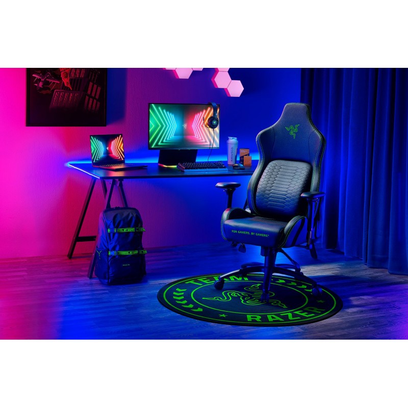 Razer Килимок під крісло Razer Team Floor Rug, чорно-зелений