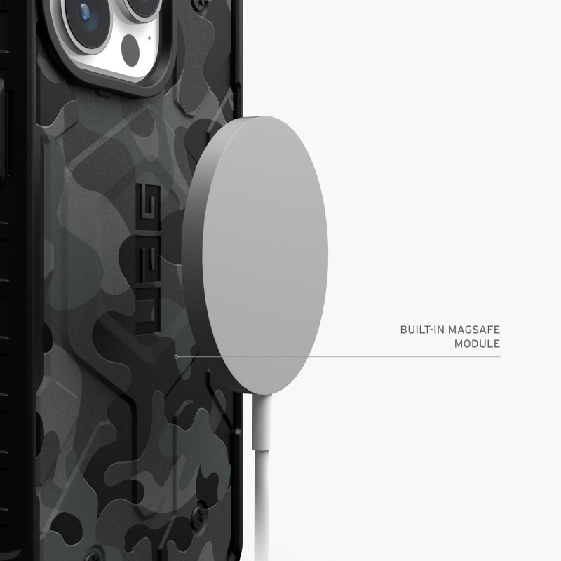 UAG Чохол для Apple iPhone 15 Pro Pathfinder SE MagSafe, Midnight Camo