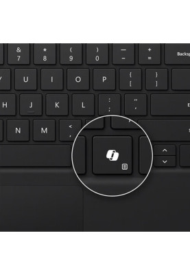 Microsoft Surface Клавіатура для планшета Surface Pro 8 - 10 та Pro X, чорна