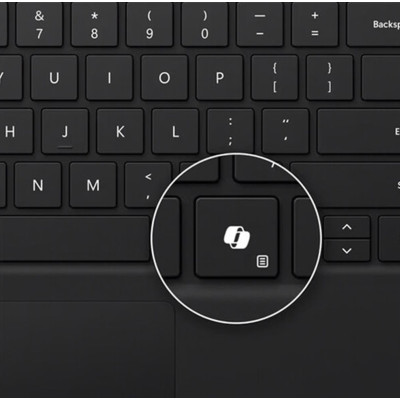 Microsoft Surface Клавіатура для планшета Surface Pro 8 - 10 та Pro X, чорна