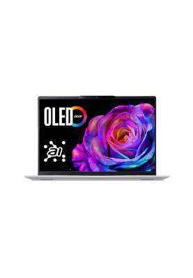Acer Ноутбук Swift Go 14 SFG14-74 14" WUXGA OLED, Intel U9-285H, 32GB, F1TB, UMA, Win11, сріблястий