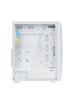 2E Gaming Корпус Aruba G3313W, без БЖ 1xUSB3.0, 2xUSB2.0, 5x120мм ARGB, VGA 300мм, LCS ready, HUB, TG Side Panel, ATX, білий