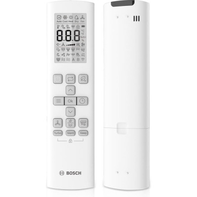 Bosch Кондиціонер Climate 7000i 25м2 інвертор 9000BTU 2.6кВт A+++/A+++ -30°С Wi-Fi R32 сріблястий