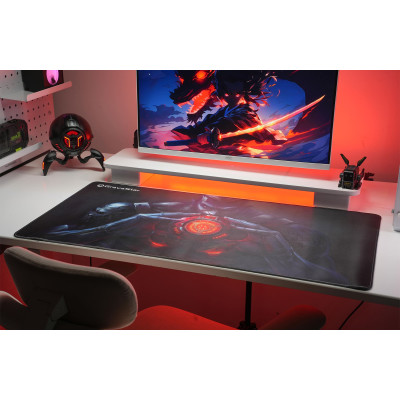 GravaStar Ігрова поверхня WARRIOR, XL (900х450х3мм), чорний