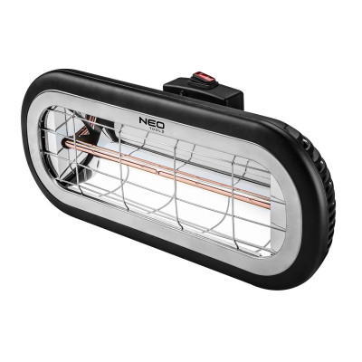 Neo Tools Інфрачервоний обігрівач, 2000 Вт, 24м2, 11.5х46х19 см, IP65