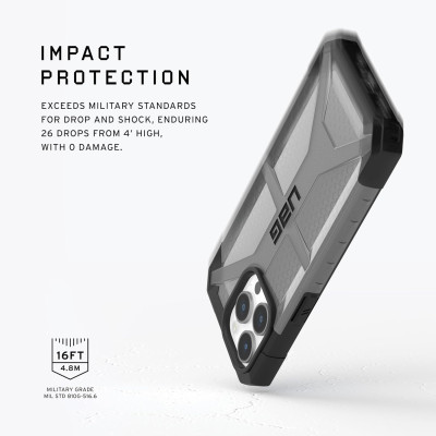 UAG Чохол для Apple iPhone 15 Pro Plasma, Ash