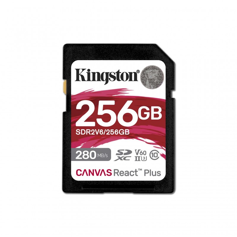 Kingston Карта пам'яті SD 256GB C10 UHS-II U3 R280/W150MB/s