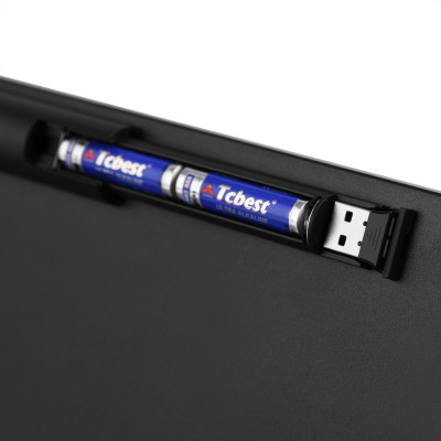 2E Клавіатура ножнична KS270 109key, WL/BT, EN/UK, сіро-чорний