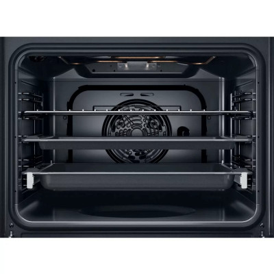 Whirlpool Духовий шафа електричний, 71л, A+, дисплей, конвекція, телескопічні напрямні, пара, чорний