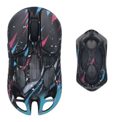 GravaStar Миша Mercury X Pro, 8K, BT/WL/USB-A, RGB, Neon Graffiti