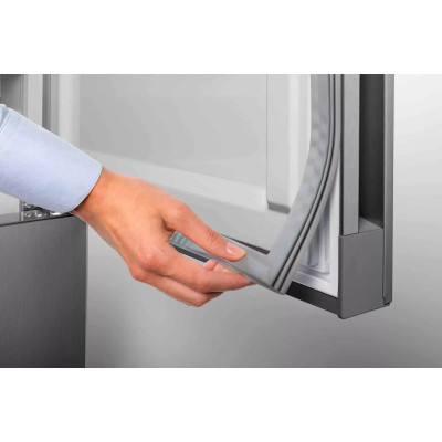 Liebherr Морозильна камера, 185.5x59.7х67.5, 271л, 1дв., D, NF, диспл внутр., сірий