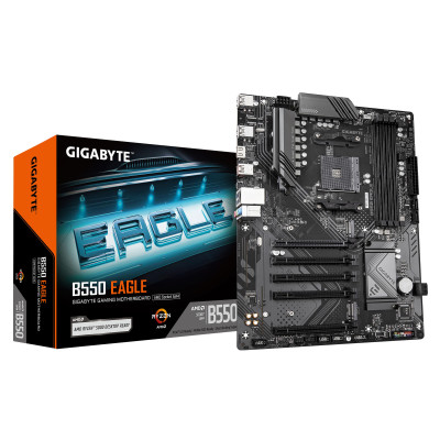Gigabyte Материнська плата B550 EAGLE sAM4 B550 4xDDR4 M.2 HDMI ATX