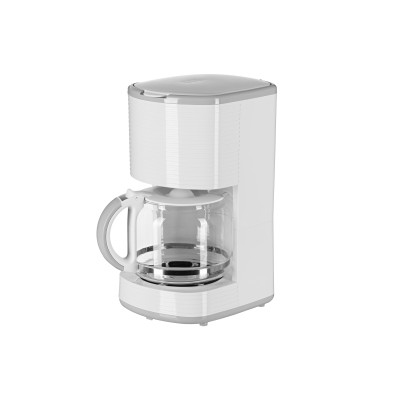 ARDESTO Кофеварка крапельна White stripes FCM-D17WG, 1.5л, мелена, біло-сірий