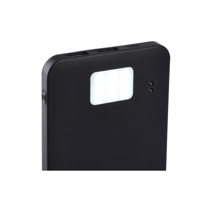 2E Портативний зарядний пристрій Power Bank Solar 8000mAh Black