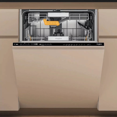 Whirlpool Посудомийна машина вбудовувана, 14компл., A+++, 60см, дисплей, 3й кошик, білий