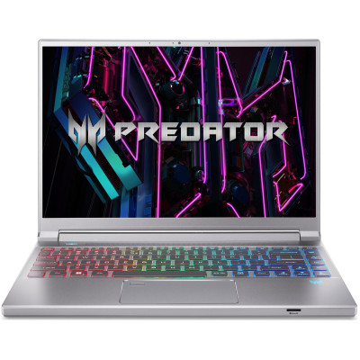 Acer Ноутбук Predator Triton 14 PT14-51 14" WQXGA IPS, Intel i7-13700H, 32GB, F1TB, NVD4050-6, Lin, сріблястий