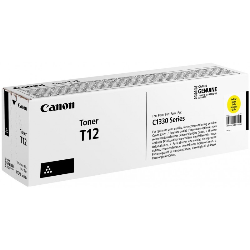 Canon Картридж T12 i-SENSYS XC1333 Series (5400 стор.) Yellow