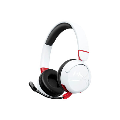 HyperX Гарнітура гравця Cloud Mini, mini-jack/BT, 1.2м, білий-червоний