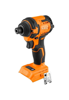 Neo Tools Гайковерт ударний Energy+ 18В безщітковий 3600об·хв 300Нм 1/4" 4 швидкості 0.85кг без АКБ та ЗП