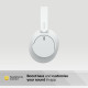 Sony Навушники Over-ear WH-CH720N BT 5.2, ANC, SBC, AAC, Wireless, Mic, Білий