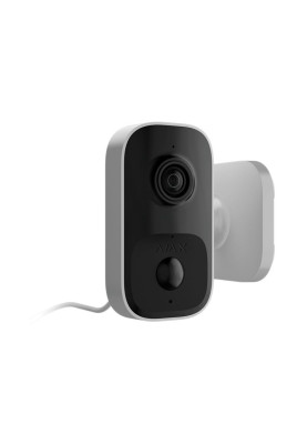 Ajax Камера відеоспостереження IndoorCam, внутрішня, 4мп, 110° вертикальний 60° горизонтальний, іч 8м, штучний інтелект, wi-fi, біла