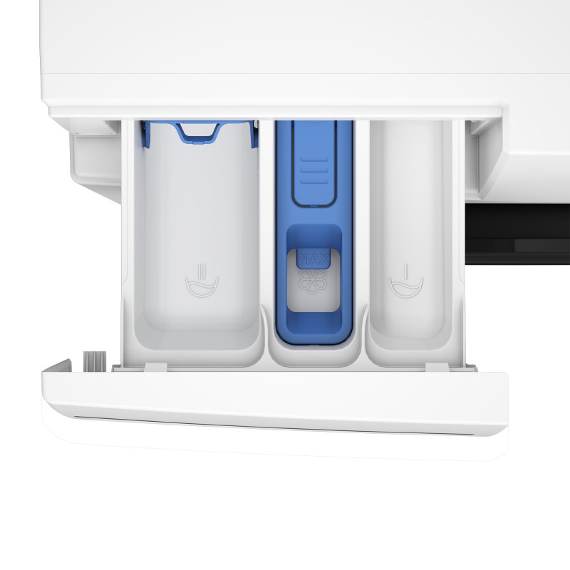 Beko Пральна машина фронтальна, 6кг, 1200, A+++, 45см, дисплей, інвертор, пара, білий
