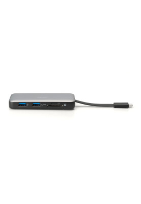 Digitus Док-станція USB-C > HDMI/2xUSB-A/USB-C/SD/MicroSD/RJ54, Travel