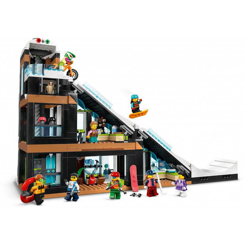 LEGO Конструктор City Гірськолижний і скелелазний цент