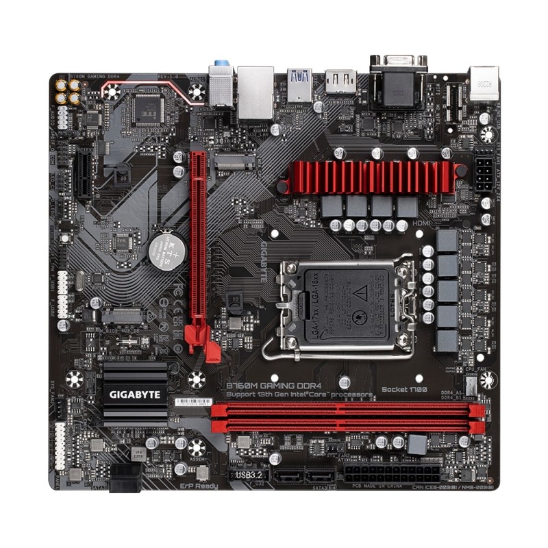 Gigabyte Материнська плата B760M GAMING B760 s1700 2xDDR5 M.2 HDMI D-Sub mATX