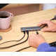 Trust Хаб Halyx USB-C > 5xUSB-C , Алюміній, 0.1м, сірий