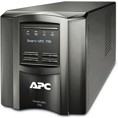 APC Джерело безперебійного живлення Smart-UPS 750VA/500W, LCD, USB, SmartConnect, 8xC13