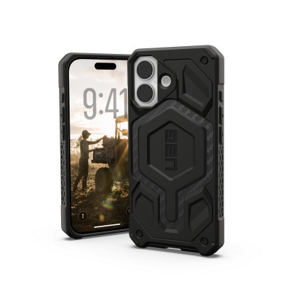 UAG Чохол для iPhone 17, Monarch Pro MagSafe, Carbon Fiber