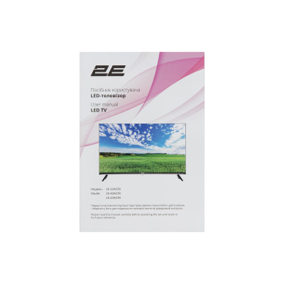 2E Телевізор 43" 2E LED FHD 60Hz Smart Android Black
