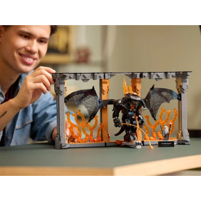 LEGO Конструктор LEGO Icons Володар перснів: Балроґ. Книжковий куточок